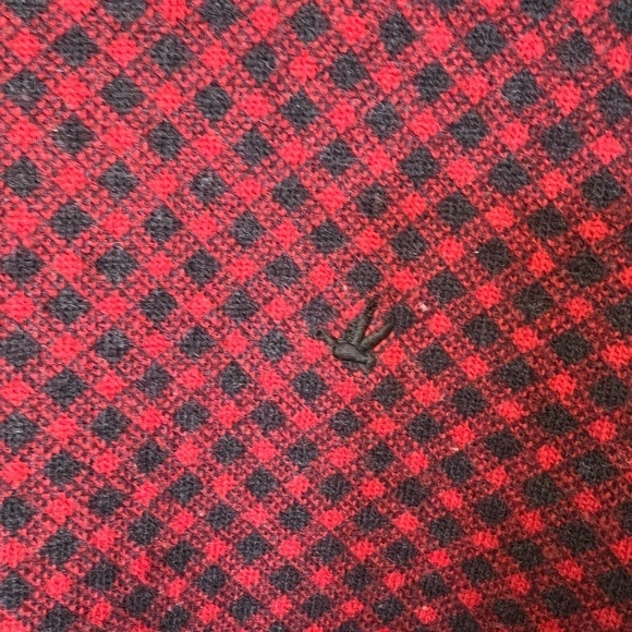 EUC Brookfield 100% Merino Wool Sweater Navy & Burgundy Size 50/M - Picture 4 of 7